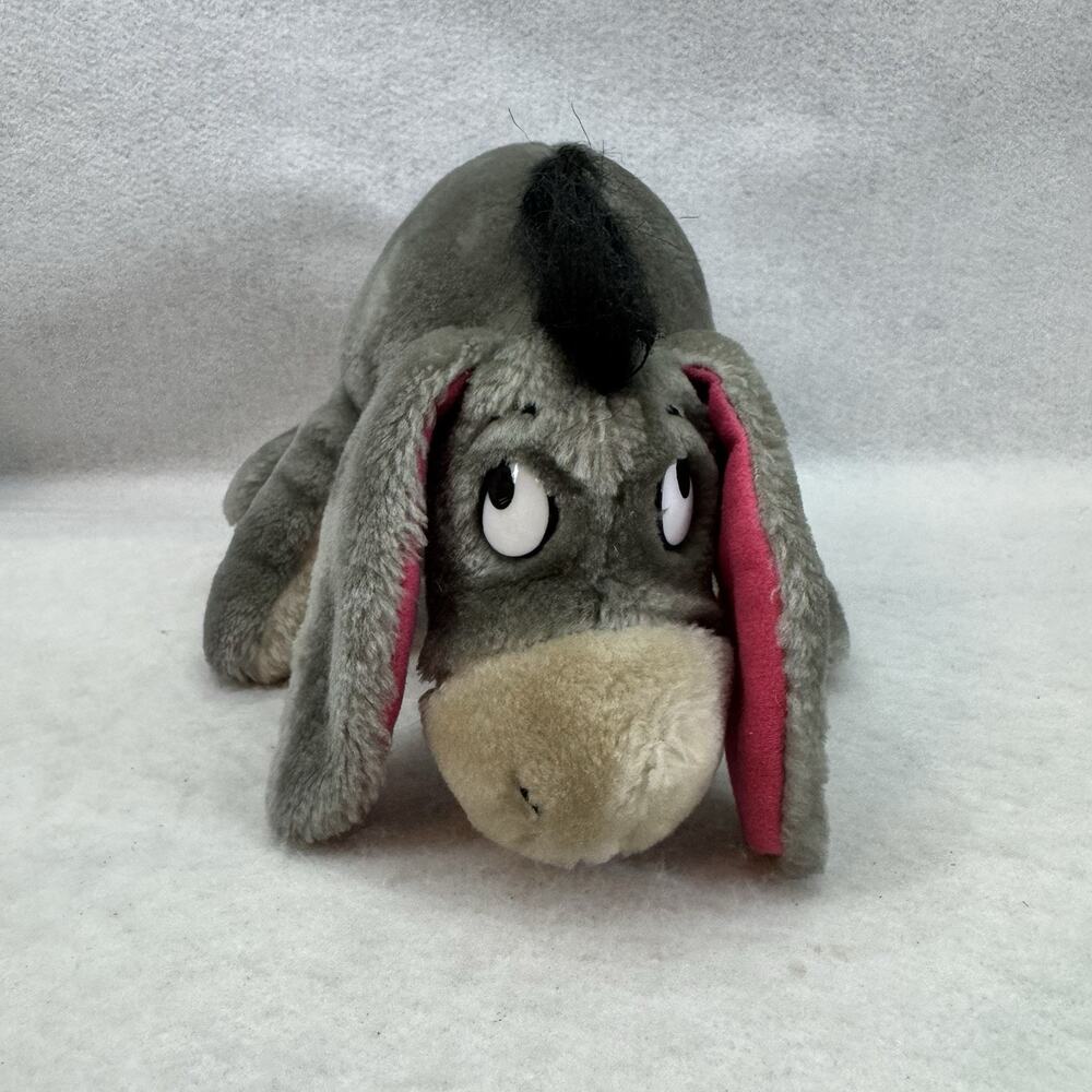 Vintage Eeyore Plush Disneyland Disney World 6”x10” Winnie The Pooh